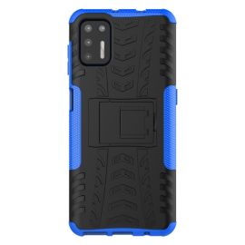 STAND Extra odolný obal Motorola Moto G9 Plus modrý
