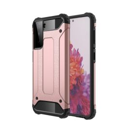 TOUGH Ochranný kryt Samsung Galaxy S21 Plus 5G růžový