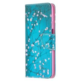 ART Peňaženkový kryt Samsung Galaxy A12 / M12 PLUM BLOSSOM
