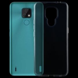 Silikonový kryt Motorola Moto E7 průhledný