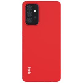 IMAK RUBBER Gumový kryt Samsung Galaxy A72 červený