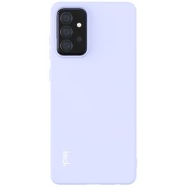 IMAK RUBBER Gumový kryt Samsung Galaxy A72 světlemodrý