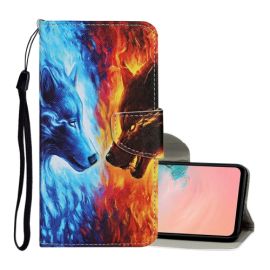 ART Peňaženkový kryt Samsung Galaxy A12 / M12 WOLF