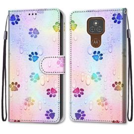 ART Peňaženkový kryt Motorola Moto G9 Play / E7 Plus PAWS