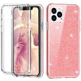 DUAL ART odolný kryt Apple iPhone 11 Pro Max PINK GLITTER