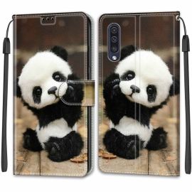 ART Peněženkový kryt pro Samsung Galaxy A50 PANDA