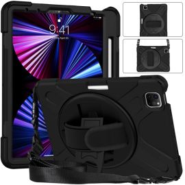 SOLID Odolný kryt pro Apple iPad Pro 11 (2022 / 2021 / 2020 / 2018) černý