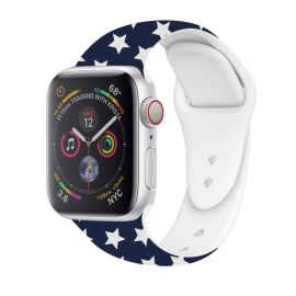 Řemínek Apple Watch 7 / 6 / SE / 5 / 4 (44mm) / 1, 2, 3 (42mm) STARS