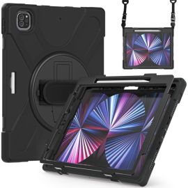 SOLID Odolný kryt pro Apple iPad Pro 12.9 2022 / 2021 černý