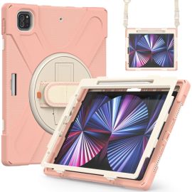 SOLID Odolný kryt pro Apple iPad Pro 12.9 2022 / 2021 růžový