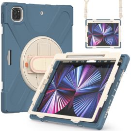 SOLID Odolný kryt pro Apple iPad Pro 12.9 2022 / 2021 tmavomodrý