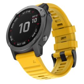 SILICONE Řemínek Garmin Fenix 7X žlutý