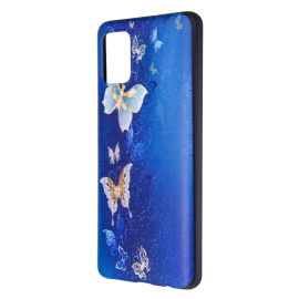 ART Silikonový obal Samsung Galaxy A51 GOLD BUTTERFLIES