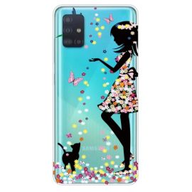 ART Silikonový obal Samsung Galaxy A51 GIRL