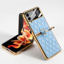 GKK NIKKI Kryt s držákem Samsung Galaxy Z Flip 4 5G modrý
