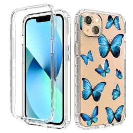 DUAL ART Odolný kryt Apple iPhone 14 BUTTERFLY