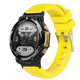 CUBE Silikonový Řemínek Amazfit T-Rex 2 žlutý