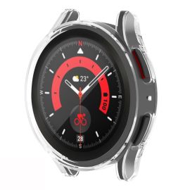 TPU FULL COVER Kryt pro Samsung Galaxy Watch 5 Pro 45mm průhledný