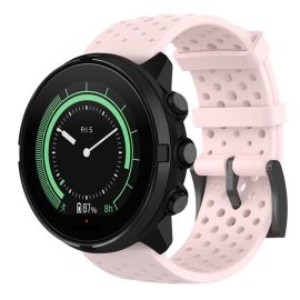 HOLE Silikonový řemínek pro Suunto 9 / Suunto 7 / Suunto 9 Baro / Suunto Spartan Sport růžový