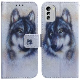 ART Peněženkový kryt Nokia G60 WOLF