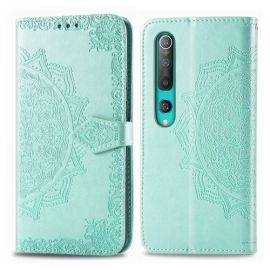 ART Peňaženkový kryt Xiaomi Mi 10 Pro ORNAMENT zelený
