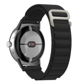NYLON Vyměnitelný řemínek pro Google Pixel Watch / Pixel Watch 2 černý
