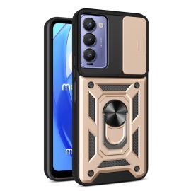 RING CAMERA Kryt s držákem pro Tecno Camon 18 zlatý