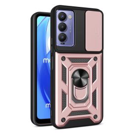 RING CAMERA Kryt s držákem pro Tecno Camon 18 růžový