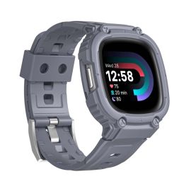 GLACIER Ochranné pouzdro pro Fitbit Versa 4 / 3 / 2 / 1 šedé