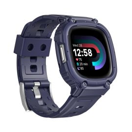 GLACIER Ochranné pouzdro pro Fitbit Versa 4 / 3 / 2 / 1 modré
