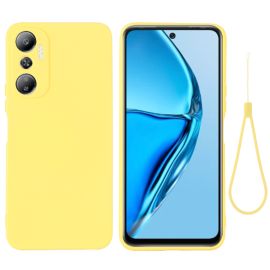 RUBBER Ochranný kryt pro Infinix Hot 20 žlutý