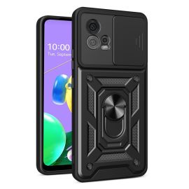 RING CAMERA Kryt s držákem pro Motorola Moto G72 černý