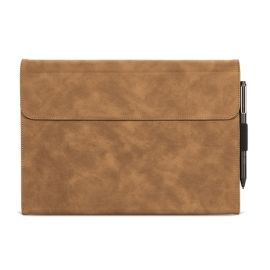 CARA Zaklápěcí obal Microsoft Surface Go 4 / 3 / 2 / 1 hnědý