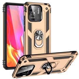 RING Obal s držákem pro Xiaomi Redmi 12C zlatý