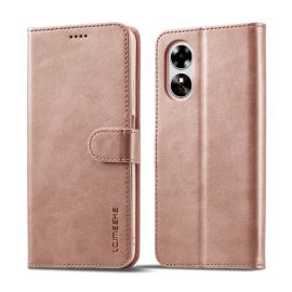 IMEEKE Peněženkový obal pro Oppo A78 5G růžový