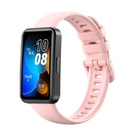 SILICONE Řemínek pro Huawei Band 8 růžový