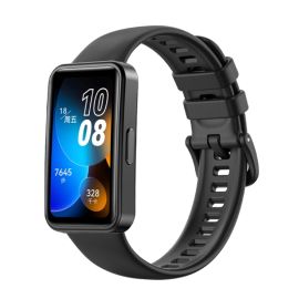 SILICONE Řemínek pro Huawei Band 8 černý