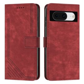 STRIPE Peněženkové pouzdro s řemínkem Google Pixel 8 červené