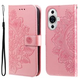 ART MANDALA Peněženkové pouzdro Huawei nova 11 růžové