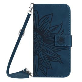 ART SUN FLOWER Peněženkový obal pro Xiaomi 14 Ultra modrý