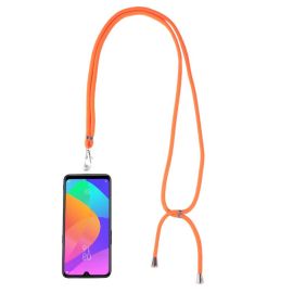 PROTEMIO ROPE Univerzální šňůrka na mobil pod kryt oranžová