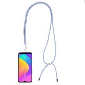 PROTEMIO ROPE Univerzální šňůrka na mobil pod kryt šedomodrá