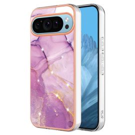 IMD MARBLE Ochranný kryt pro Google Pixel 9 / Pixel 9 Pro PURPLE
