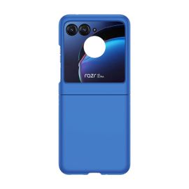 PLASTIC Ochranný plastový kryt pro Motorola Razr 50 tmavomodrý