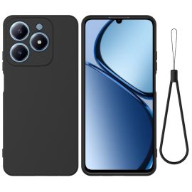 RUBBER Ochranný obal pro Realme C63 černý