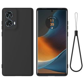 RUBBER Ochranný obal pro Motorola Moto G85 5G černý
