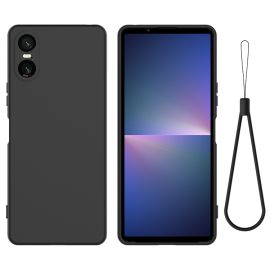 RUBBER Ochranný kryt pro Sony Xperia 10 VI černý