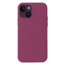 RUBBER Ochranný kryt pro Apple iPhone 15 bordový
