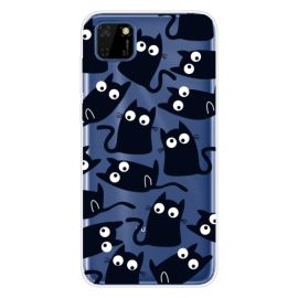 ART Silikonový kryt Huawei Y5p BLACK CAT