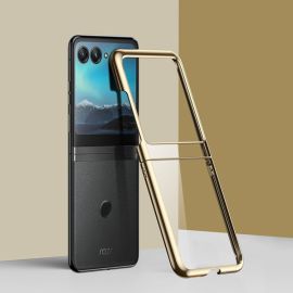 ELECTRO Plastový obal pro Motorola Razr 40 Ultra zlatý